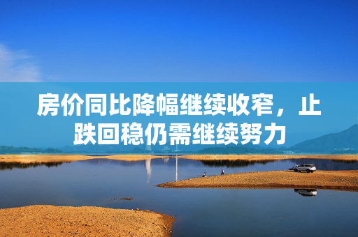 房价同比降幅继续收窄，止跌回稳仍需继续努力