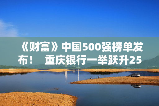 《财富》中国500强榜单发布！  重庆银行一举跃升25位创历史新高
