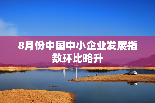 8月份中国中小企业发展指数环比略升