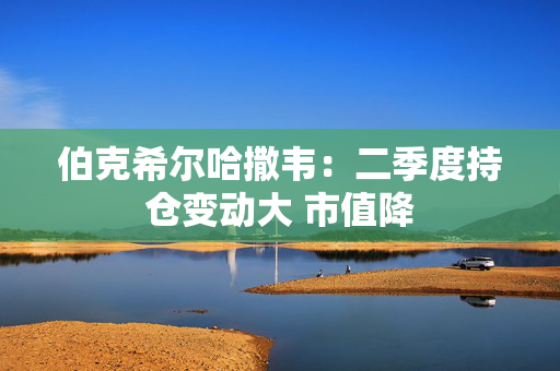伯克希尔哈撒韦：二季度持仓变动大 市值降
