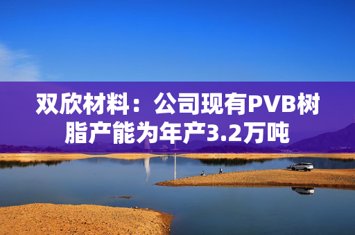 双欣材料：公司现有PVB树脂产能为年产3.2万吨