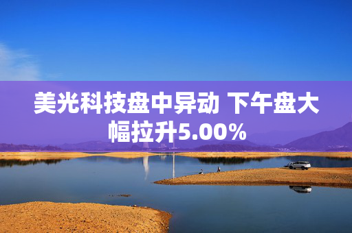 美光科技盘中异动 下午盘大幅拉升5.00%
