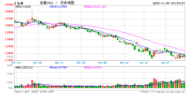 生猪价格跌破12元/公斤,三大猪企10月增产不增收