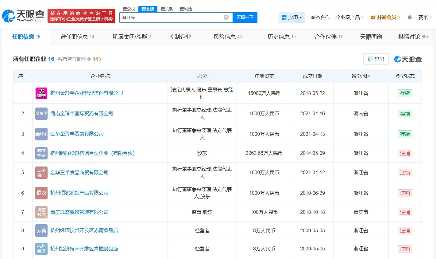 自嗨锅及其创始人已被多次限消
